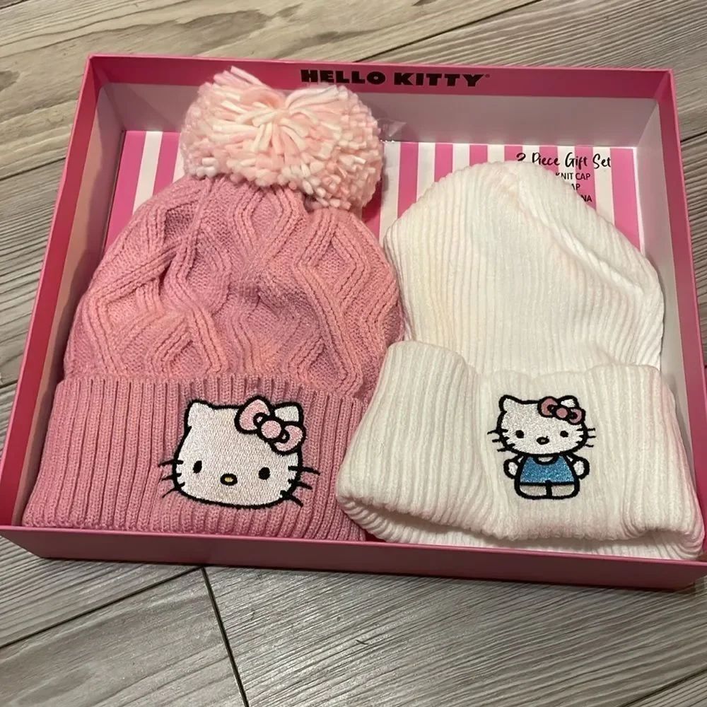 NWT Hello kitty hats size OS - Picture 3 of 5